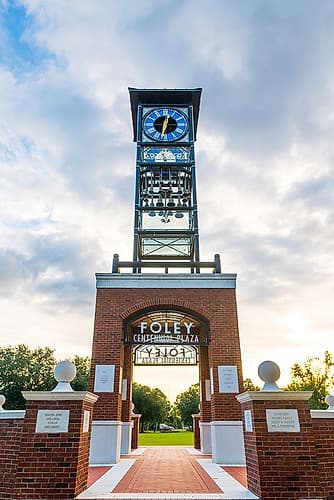 Centennial Plaza Vertical Art Print