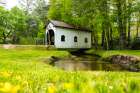 Covered Bridge Art Print