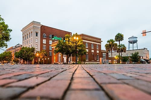 Downtown Tville Color Art Print