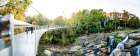 Falls Park Pano 40x16 Art Print
