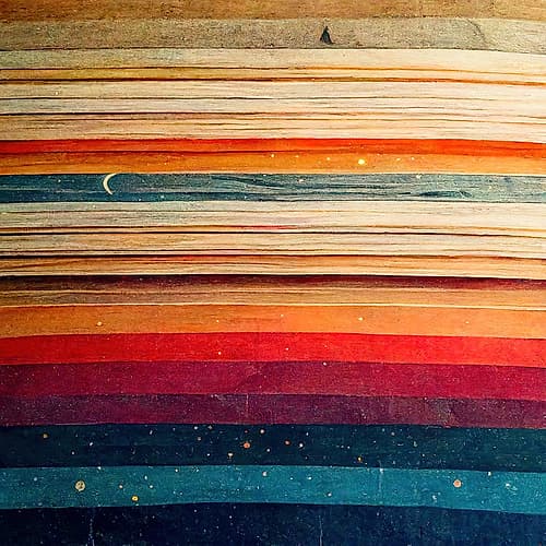 Rainbow Planet 10 Art Print
