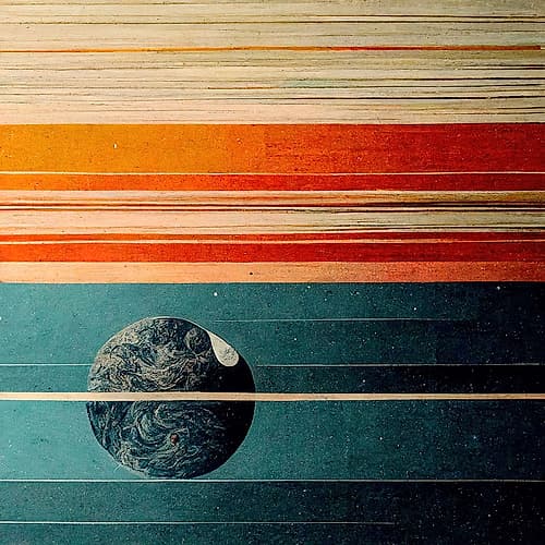 Rainbow Planet 8 Art Print
