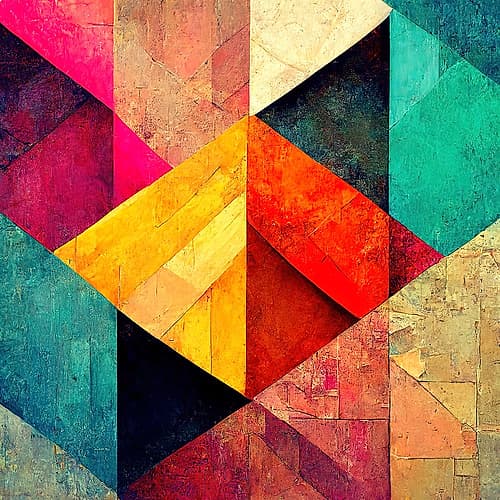 The Color Map 5 Art Print