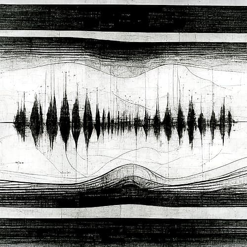 Waveform 5 Art Print by Screendoor
