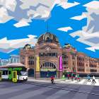 Flinders Street Station, Melbourne, Australia - by Mitchell, Ira | Image Vault | Mitchell, Ira
