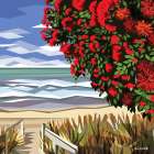  Pohutukawa NZ - by Mitchell, Ira | Image Vault | Mitchell, Ira