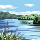  Marlborough Sounds - by Mitchell, Ira | Image Vault | Mitchell, Ira