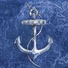 Vintage Nautical I Art Print