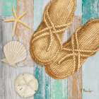 Braided Sandals II Art Print