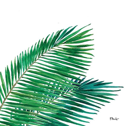 Palm Fronds I Bord de mer reproduction