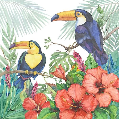 Tropical Fresh II Art Print