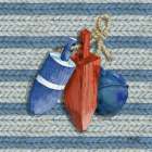 Nautical Basketweave IV Art Print