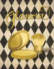 Glamour Compact Bathroom Art Print