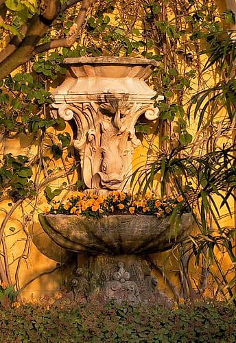 Riviera Garden Detail I Art Print