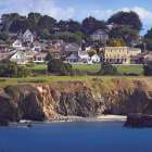 Seaside Village I Art Print