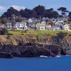 Seaside Village II Art Print