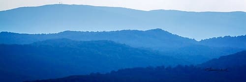 The Blue Ridge I Landscape Print