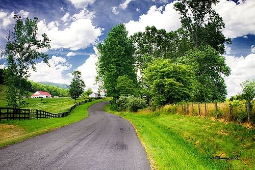 Virginia Byway Landscape Print