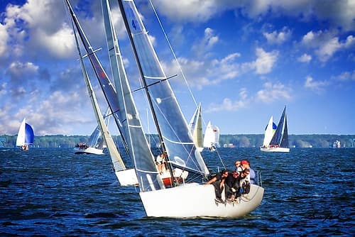 Sailing Away II Coastal Print