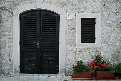 Croatia Door I Art Print