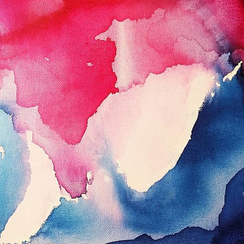 Watercolor Abstract 4 Art Print