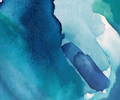 Watercolor Abstract 7 Art Print