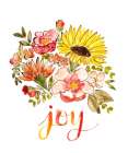 Floral Bouquet Joy Art Print