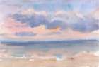 Summer seascape Art Print