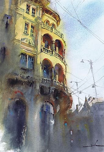 Vintage Vista Art Print