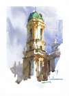 Fairytale Corners of the Old Town Art Print