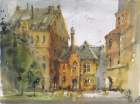 Ancient Cityscape Art Print