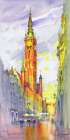 Skylines and Shadows Art Print