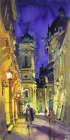 Urban Evening Art Print