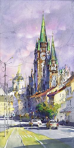 Gothic Grandeur Art Print