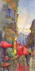 Life on the Terrace Art Print