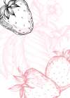 Berry on white Art Print