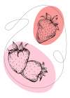 Strawberry Art Print