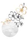 Sakura flowers minimal art Art Print