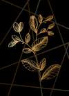 Eucalyptus flowers minimal art Art Print