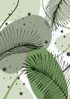 Tropical flowers exotic plants Art Print