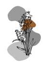 Lavender flowers Art Print