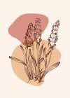 Lavender flowers Art Print