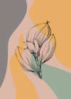 Jojoba plants Art Print