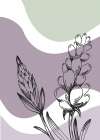 Lavender flowers Art Print