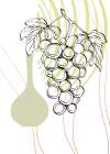 Grape Art Print