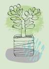 Flowers Indoor plants Art Print