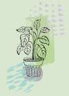 Flowers Indoor plants Art Print