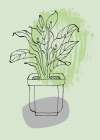 Flowers Indoor plants Art Print