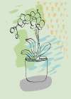 Flowers Indoor plants Art Print