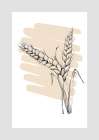 Wheat Art Print